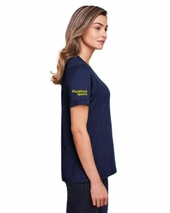 Marathon Sportswear Women's RUN BOS Performance Short Sleeve Tee (TS-RUNBOS-CE111W) -Darn Tough Shop ce111w mr z sd