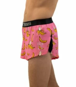 ChicknLegs Men's Shorts -Darn Tough Shop chicknlegs mens pink bananas 2 inch half split shorts