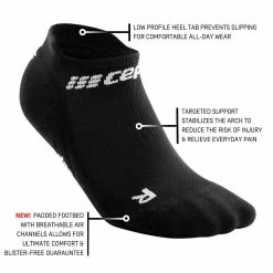 CEP Men's Compression No Show Socks 4.0 - Black (WP36R) 4 CEP Men's Compression No Show Socks 4.0 - Black (WP36R) -Darn Tough Shop ezgif.com gif maker 2022 06 22T104349.550
