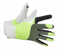 Darn Tough Shop 12 Craft ADV Lumen Fleece Glove - Ash White/Flumino (1909838-895851)