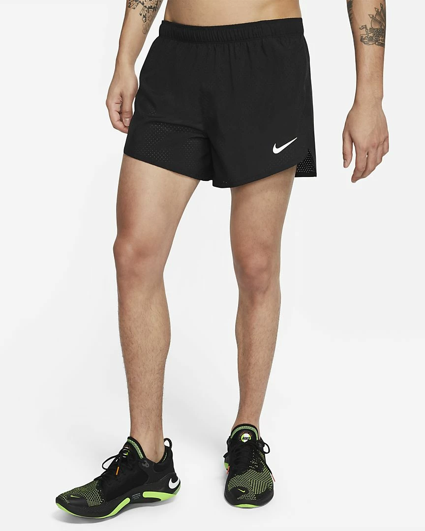 Nike Men's Fast 4" Short - Black (CJ7847-010) Nike Men's Fast 4" Short - Black (CJ7847-010) -Darn Tough Shop fast mens 4 running shorts