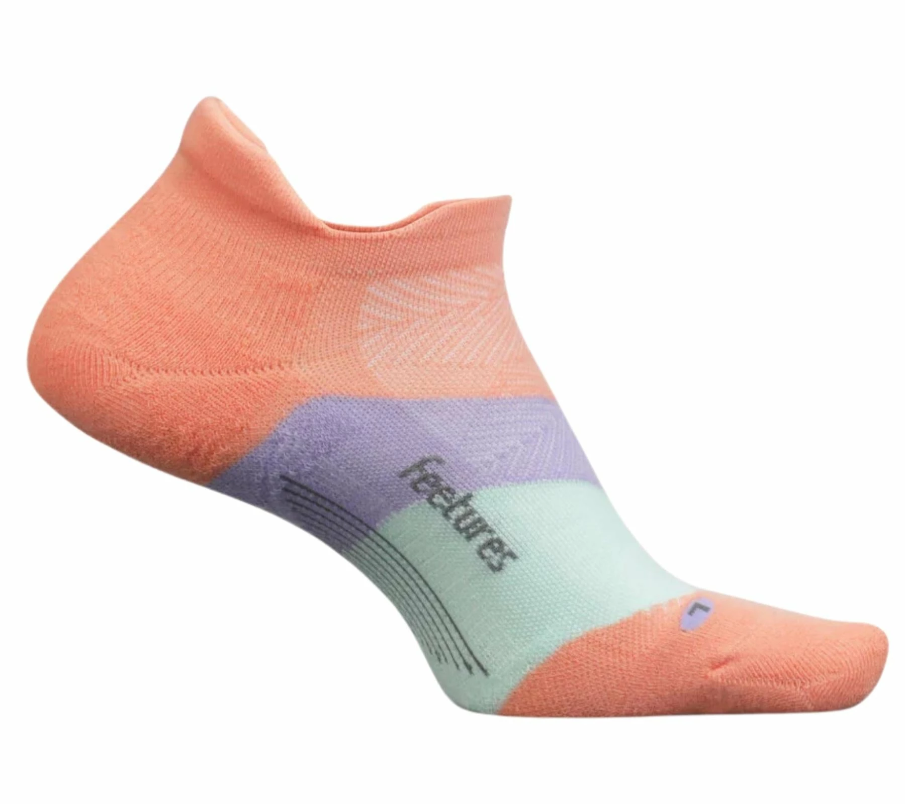 Feetures Elite Max Cushion No-Show Tab Running Socks - (EC50) Feetures Elite Max Cushion No-Show Tab Running Socks - (EC50) -Darn Tough Shop feetures elite cushion pop off peach