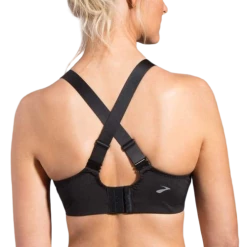 Brooks Women's Embody High Impact Sports Bra - Black (350067-001) -Darn Tough Shop generateImage 1 removebg