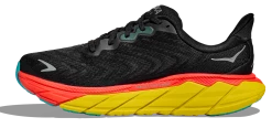 HOKA Men's Arahi 6 5 HOKA Men's Arahi 6 -Darn Tough Shop hoka mens arahi 6 running shoe black red yellow