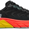 HOKA Men's Arahi 6 -Darn Tough Shop hoka mens arahi 6 running shoe black red yellow 5