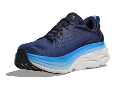 HOKA Men's Bondi 8 -Darn Tough Shop hoka mens bondi 8 running shoe outer space all aboard blue 5
