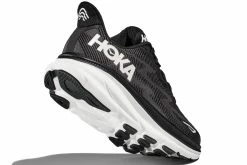 HOKA Men's Clifton 9 -Darn Tough Shop hoka mens clifton 9 black high cushion running shoe 2