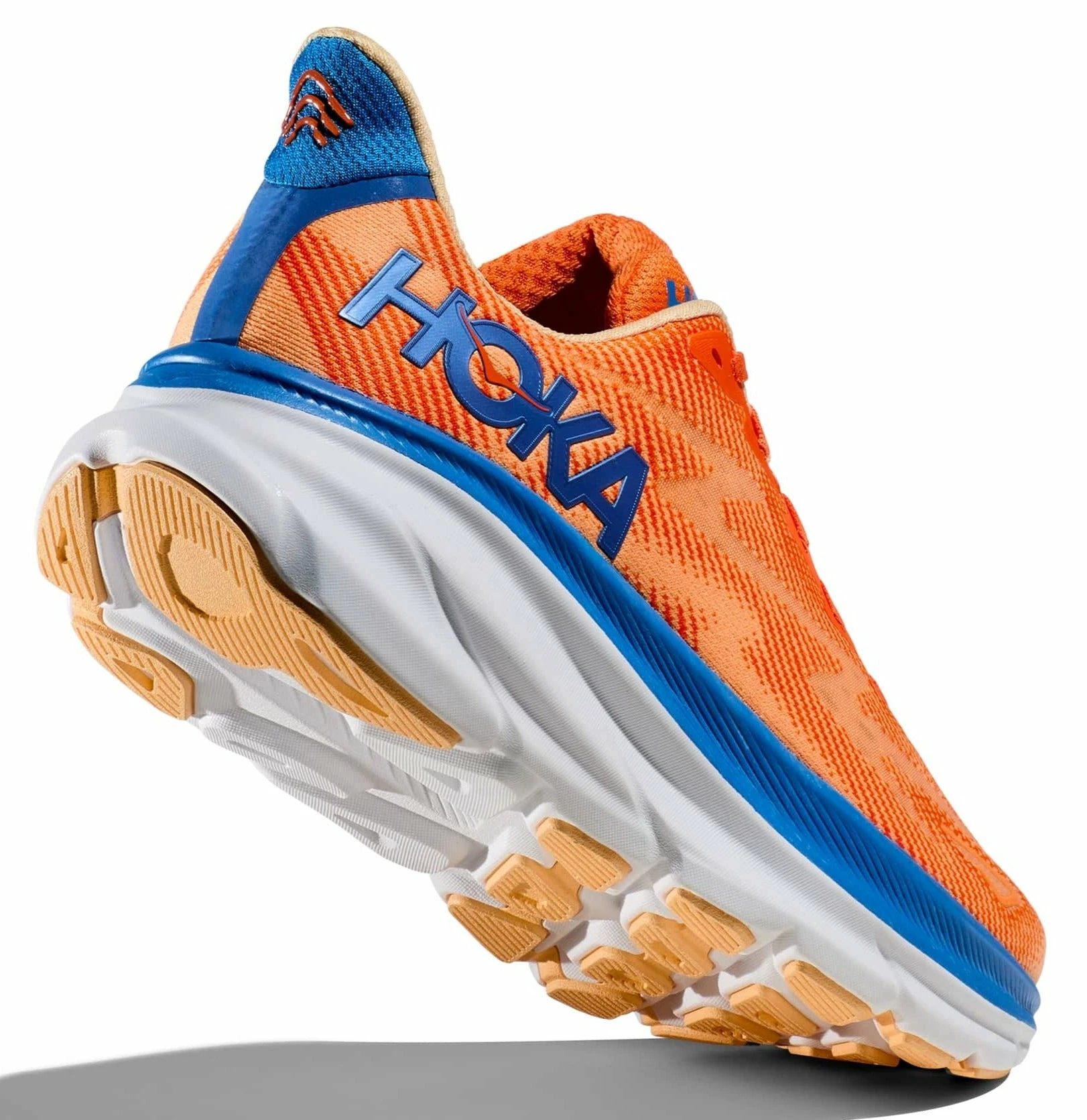 HOKA Men's Clifton 9 HOKA Men's Clifton 9 -Darn Tough Shop hoka mens clifton 9 vibrant orange 2