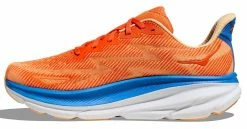 HOKA Men's Clifton 9 4 HOKA Men's Clifton 9 -Darn Tough Shop hoka mens clifton 9 vibrant orange 6