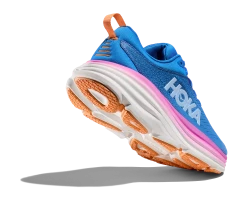 HOKA Women's Bondi 8 -Darn Tough Shop hoka womens bondi 8 running shoe blue 5