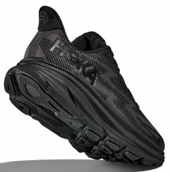 HOKA Women's Clifton 9 -Darn Tough Shop hoka womens clifton 9 black 4