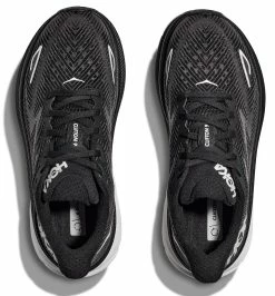 HOKA Women's Clifton 9 13 HOKA Women's Clifton 9 -Darn Tough Shop hoka womens clifton 9 black white 4