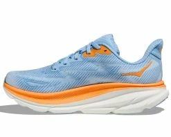 HOKA Women's Clifton 9 10 HOKA Women's Clifton 9 -Darn Tough Shop hoka womens clifton 9 blue high cushion running shoe 3