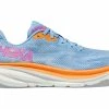HOKA Women's Clifton 9 -Darn Tough Shop hoka womens clifton 9 blue high cushion running shoe 5
