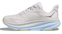 HOKA Women's Clifton 9 12 HOKA Women's Clifton 9 -Darn Tough Shop hoka womens clifton nine running shoe gray blue
