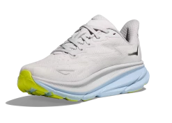 HOKA Women's Clifton 9 11 HOKA Women's Clifton 9 -Darn Tough Shop hoka womens clifton nine running shoe gray blue 4