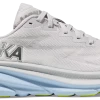 HOKA Women's Clifton 9 2 HOKA Women's Clifton 9 -Darn Tough Shop hoka womens clifton nine running shoe gray blue 5