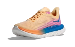 HOKA Women's Mach 5 -Darn Tough Shop hoka womens mach 5 running shoe orange purple 6