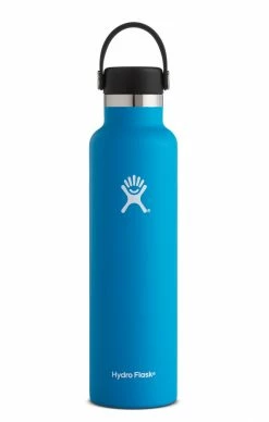 Hydro Flask 24 Oz Standard Mouth Bottles W/Flex Cap - (S24SX) -Darn Tough Shop hydro flask stainless steel vacuum insulated water bottle 24 oz standard mouth flex cap pacific