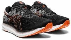 Asics Men's EvoRide 2 - Black/Marigold Orange (1011B017-002) -Darn Tough Shop images asics com 1011B017 002 SB FL GLB 1