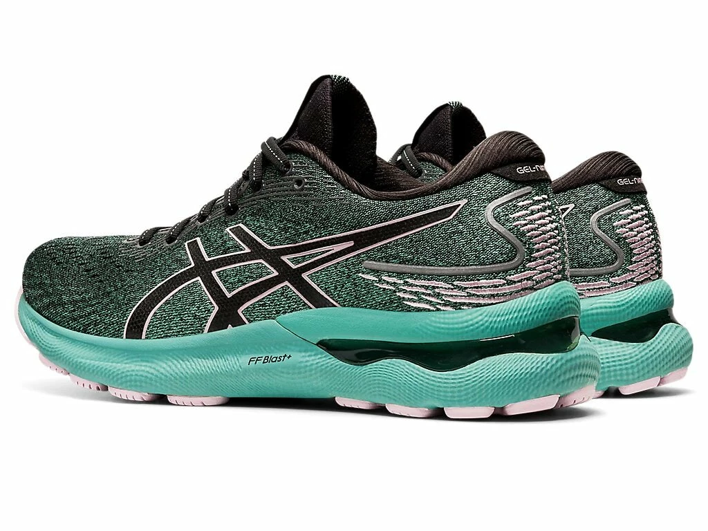 Asics Women's Gel Nimbus 24 Asics Women's Gel Nimbus 24 -Darn Tough Shop images asics com 1012B201 003 SB FL GLB 2