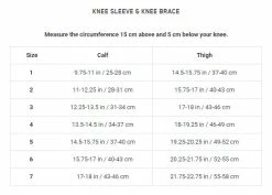 CEP Ortho+ Knee Sleeve - Black/Grey (WO11V6) 9 CEP Ortho+ Knee Sleeve - Black/Grey (WO11V6) -Darn Tough Shop kneesleeveandbracesizing