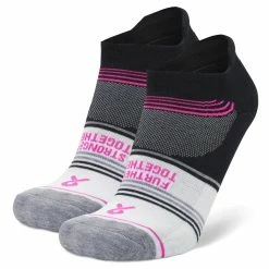 Balega Women's Grit And Grace Further Togethers Running Socks - Black/White/Pink (7494-3283) -Darn Tough Shop lgbev9hd9vlz6h0tfpl5 1lj3wscwkqex8krs