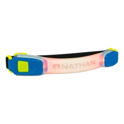 Nathan LightBender RX Lighted Armband - Safety Yellow (NS5084) -Darn Tough Shop ns5084 0186 00 lightbenderrx safetyyellow red