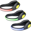 Nathan LightSpur RX LED Foot Light - Black/Safety Yellow (5089NBSY) -Darn Tough Shop ns5089 0028 00 lightspur rx led rgb