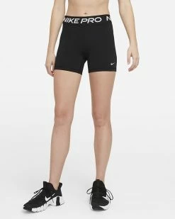 Nike Women's Pro 5" Shorts - Black (CZ9831-010)