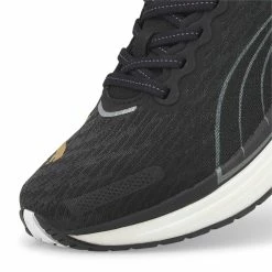 PUMA Women's Deviate Nitro 2 -Darn Tough Shop puma womens deviatenitro two running shoe black gold 2