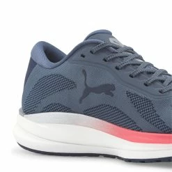 PUMA Women's Magnify Nitro Knit -Darn Tough Shop puma womens magnify nitro knit running shoe blue gray 2