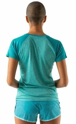 Rabbit Women's EZ Tee SS 10 Rabbit Women's EZ Tee SS -Darn Tough Shop rabbit womens ez tee ss aqua sky 3