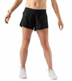 Rabbit Women's Feelin' Fine 4" Shorts -Darn Tough Shop rabbit womens feelin fine shorts black 1