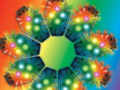 Amphipod Ultra-Strobe 2 Pack - Rainbow (4904-29) -Darn Tough Shop rainbow ultra strobe clip lights 68495