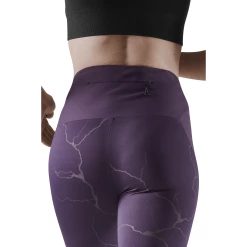 CEP Women's Reflective Tights - Purple (W2A96N) -Darn Tough Shop reflective tights purple women 6