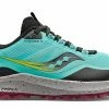 Saucony Women's Peregrine 12 - Cool Mint/Acid (S10737-26) -Darn Tough Shop s10737 26 1