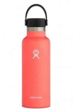 Hydro Flask 18 Oz Standard Mouth Bottles W/ Flex Cap (S18SX) -Darn Tough Shop s18sx2 hibiscus