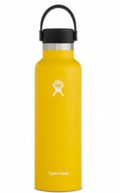Hydro Flask 21 Oz Standard Mouth Bottles W/ Flex Cap (S21SX) -Darn Tough Shop s21sx2 sunflower