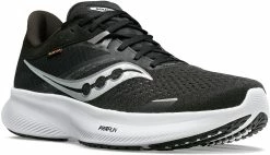 Saucony Men's Ride 16 -Darn Tough Shop saucony mens ride 16 black white 2