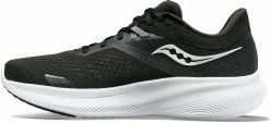 Saucony Men's Ride 16 -Darn Tough Shop saucony mens ride 16 black white 3
