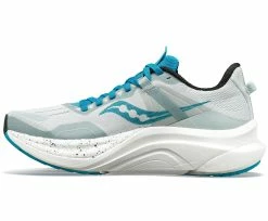 Saucony Women's Tempus -Darn Tough Shop saucony womens tempus glacier ink supportive 2