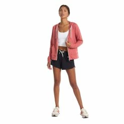 Vuori Women's Halo Performance Hoodie 2.0 -Darn Tough Shop vuori halo performance hoodie lychee heather 3