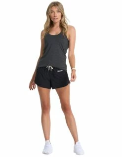 Vuori Women's Clementine Short 2.0 -Darn Tough Shop vuori womens clementine shorts 2 black 4 inch 4