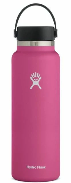 Hydro Flask 40oz Wide Mouth Bottles (W40BTS) 33 Hydro Flask 40oz Wide Mouth Bottles (W40BTS) -Darn Tough Shop w40bts carnation