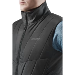 CEP Men's Winter Run Vest - Black (W0165R) 10 CEP Men's Winter Run Vest - Black (W0165R) -Darn Tough Shop winter run vest m 4
