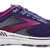 Brooks Women's Adrenaline GTS 22 - Navy/Yucca/Pink (1203531B403) -Darn Tough Shop www brooksrunning com 120353 403 o adrenaline gts 22 womens cushion running shoe