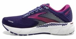 Brooks Women's Adrenaline GTS 22 - Navy/Yucca/Pink (1203531B403) 5 Brooks Women's Adrenaline GTS 22 - Navy/Yucca/Pink (1203531B403) -Darn Tough Shop www brooksrunning com 120353 403 s adrenaline gts 22 womens cushion running shoe