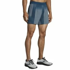 Brooks Men's Sherpa 5" Short -Darn Tough Shop www brooksrunning com 211332 406 mv sherpa 5inch mens running short 1