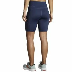 Brooks Women's Method 8" Short Tight -Darn Tough Shop www brooksrunning com 221525 451 d1 method 8inch womens running short tight 1